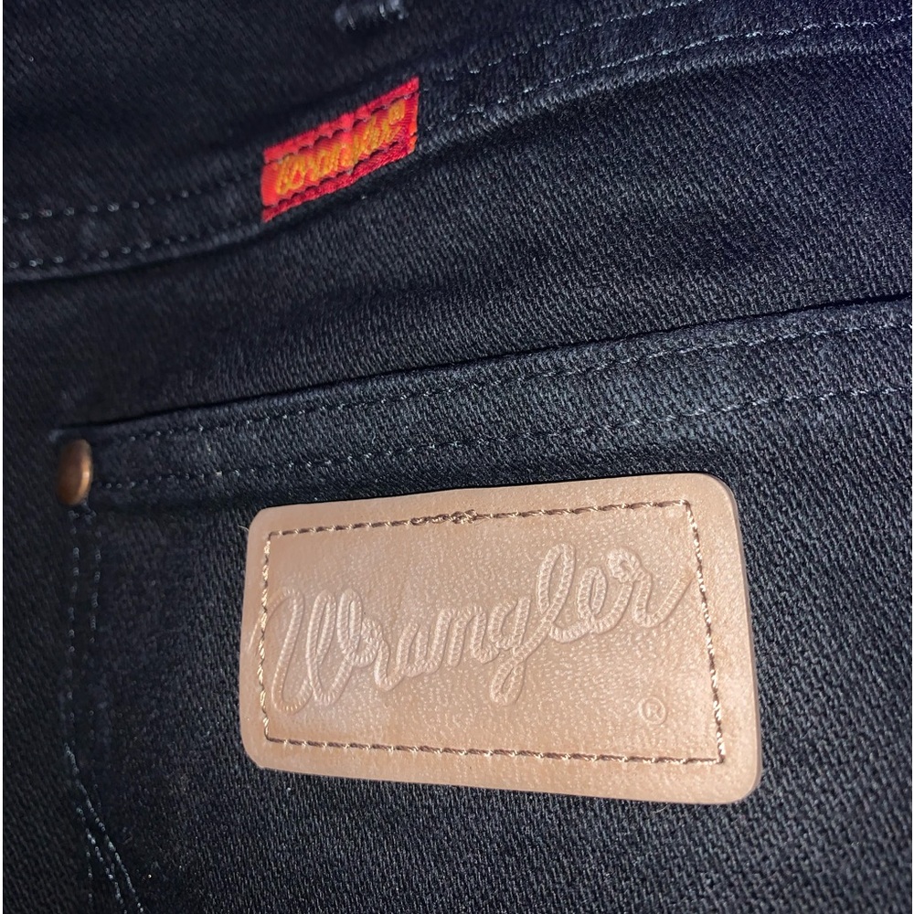 Black Bootcut/Straight Jeans for Women in size 11 waist 36 length.